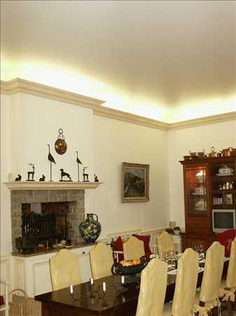 Подсветка в нише для штор Подсветка в нише для штор